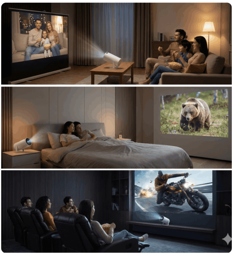 How to use MitiCast Projector